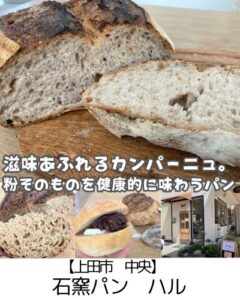 【上田市】石窯パンハル～自分的カンパーニュ最高のお店◎冷蔵庫・冷凍庫を空っぽにして買い出しがオススメ～