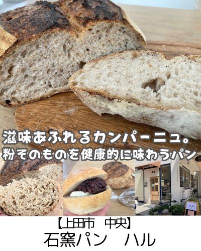 【上田市】石窯パンハル～自分的カンパーニュ最高のお店◎冷蔵庫・冷凍庫を空っぽにして買い出しがオススメ～