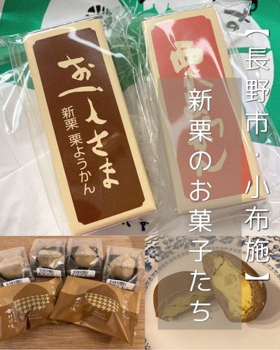 【長野市・小布施・千曲市など】竹風堂で新栗羊羹に目覚めてからの栗菓子探し
